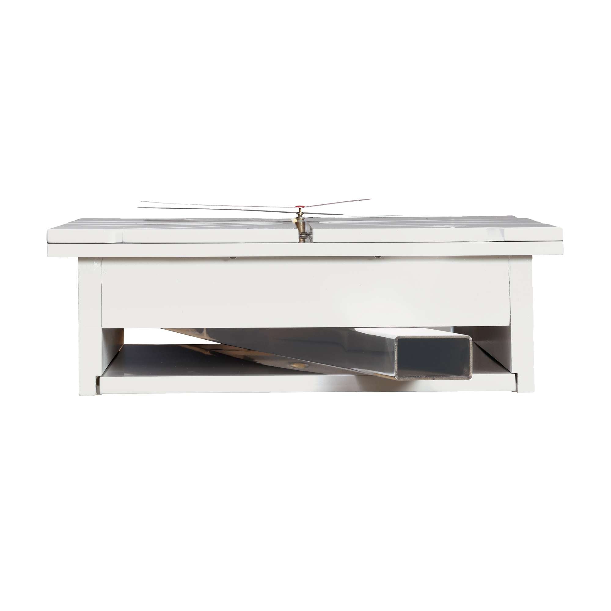 White Sunbeam Floor Clock — view 6
